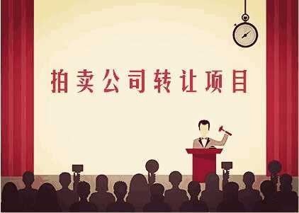 拍賣公司轉(zhuǎn)讓項(xiàng)目